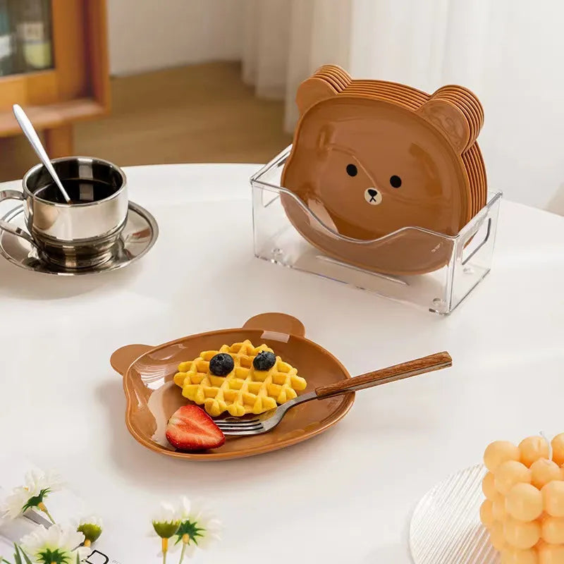 Cute Cartoon Shape Bear Dish
