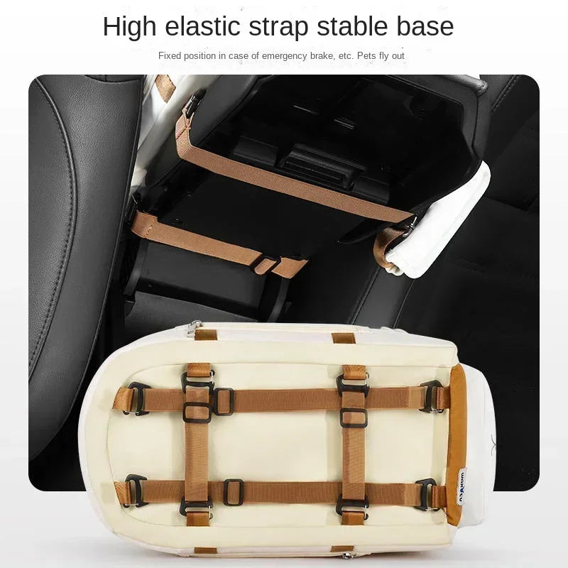 Portable Travel Central Control Car Safety Pet Seat