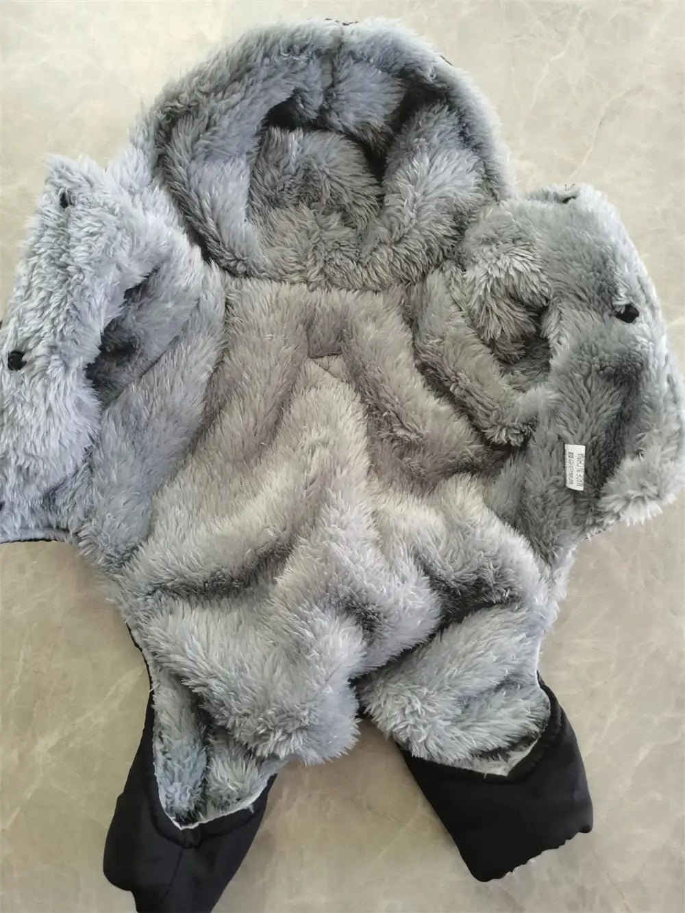 Sporty Warm Winter Harnessed Pet Coat