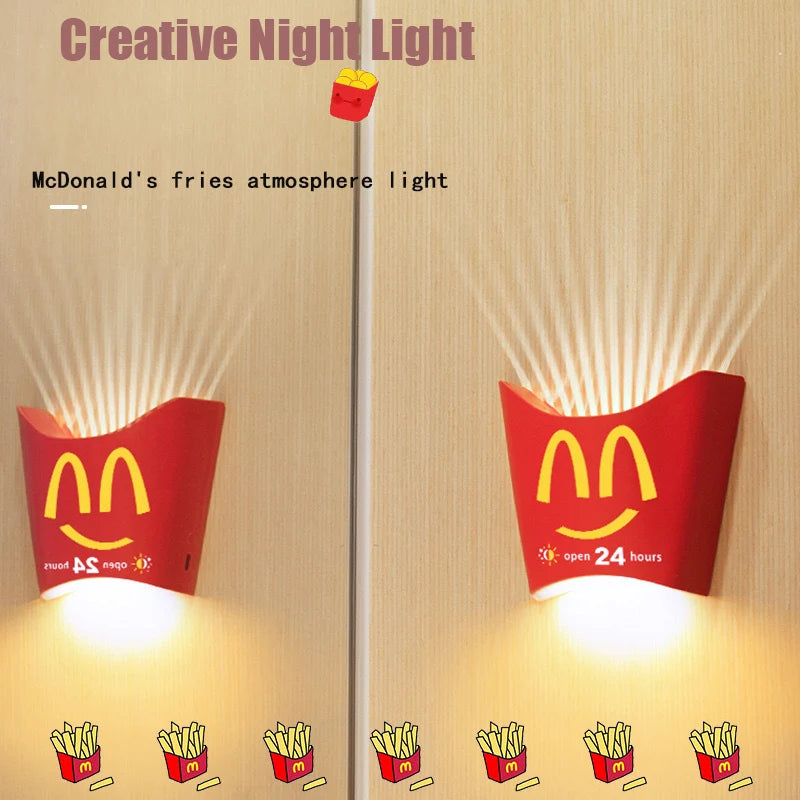LED Mcdonald's Creative French Fries Night Light