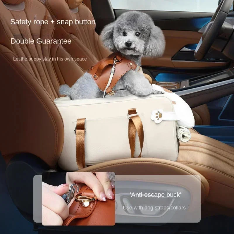 Portable Travel Central Control Car Safety Pet Seat