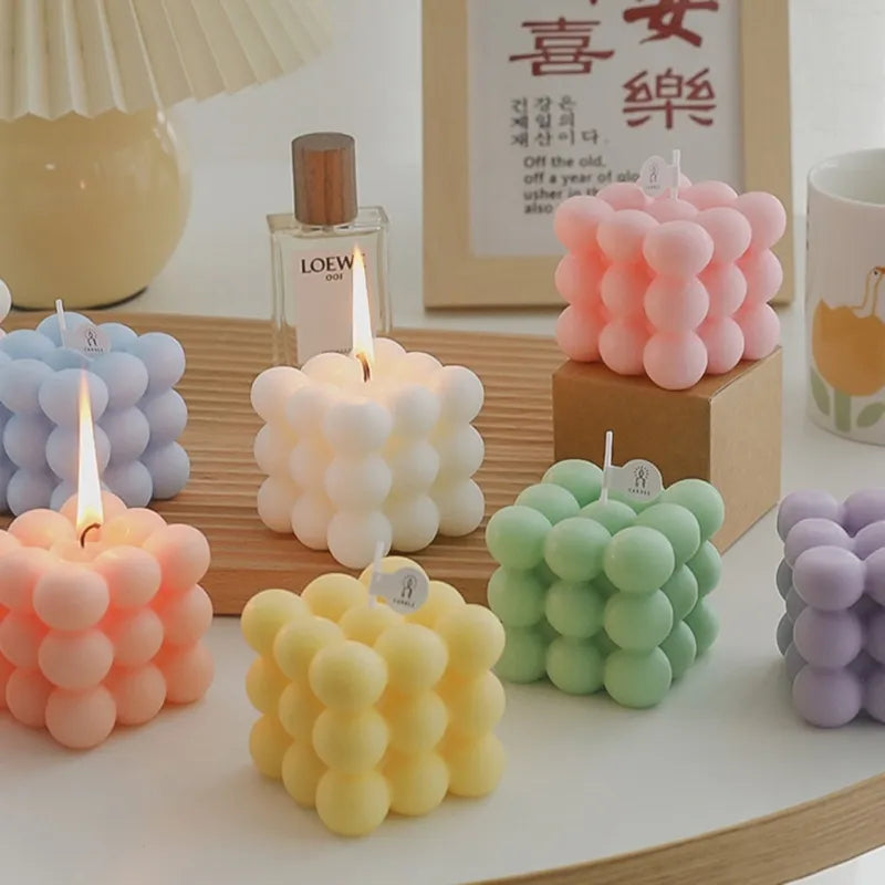 Cube Bubble Scented Candle